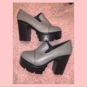 Unique Platform Heel Booties